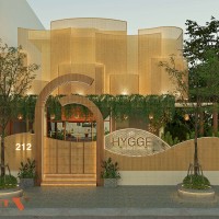 Phương án thiết kế mặt tiền spa Hygge ấn tượng và thu hút